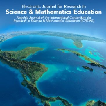 Cover of a science education journal showing a satellite view of Central America and the Caribbean.