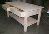 2-drawer coffee table - unfinished