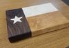 Texas flag cutting board