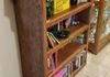 mission style oak bookcase
