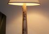 lamp made from game-used Texas Ranger's bat