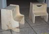 kids' footstools unfinished