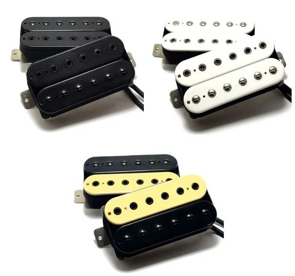 Phury Bucker AlNiCo Pickup Set, Hex & Screw Style Adjustable Pole