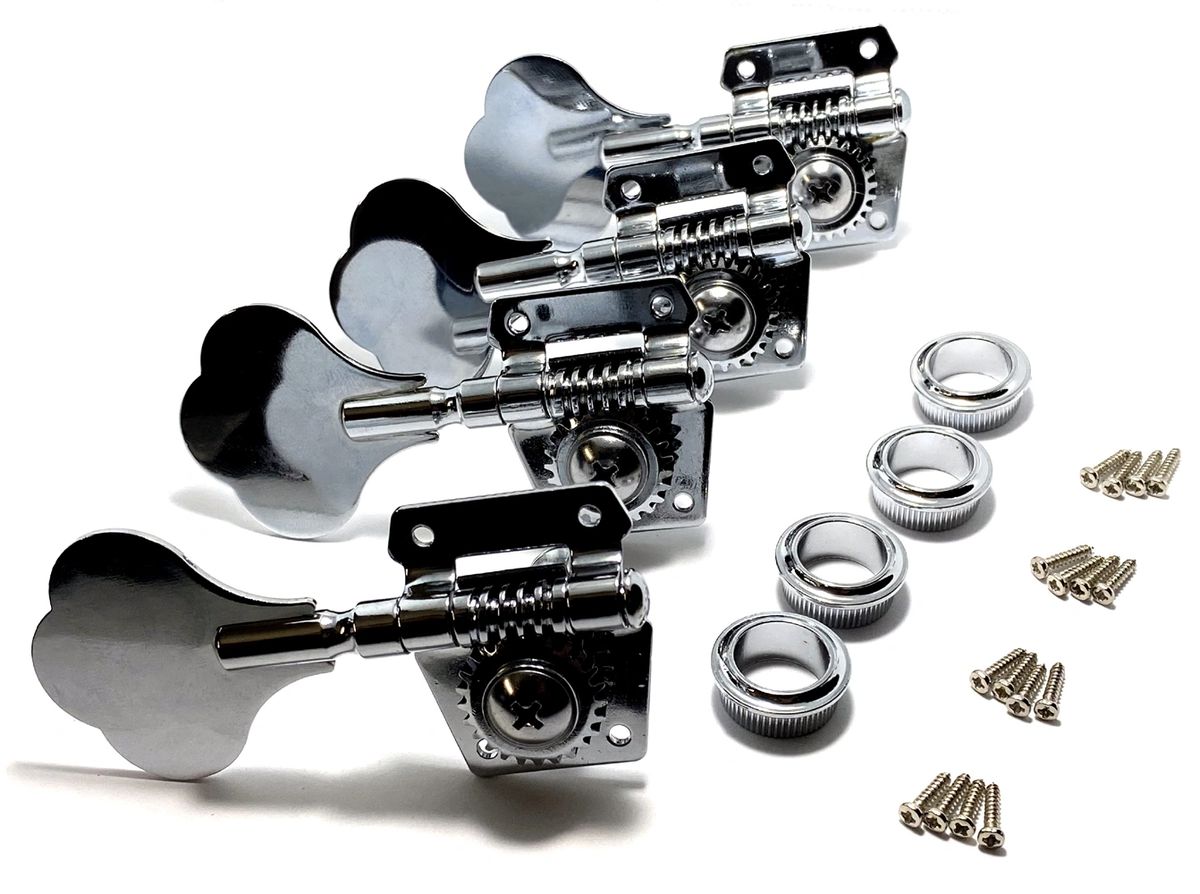Bass Tuning Keys, Elephant Ear /Open Style Tuners Choice of Right or