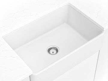 MSI 3020 Fireclay Farmhouse Kitchen sink white