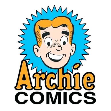 Archie Comics logo featuring a smiling red-haired boy's head.