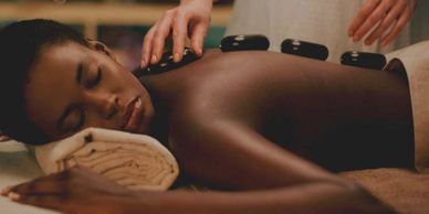 
Let the warmth do the work! Heated stones melt into your muscles, loosening tension and calming you
