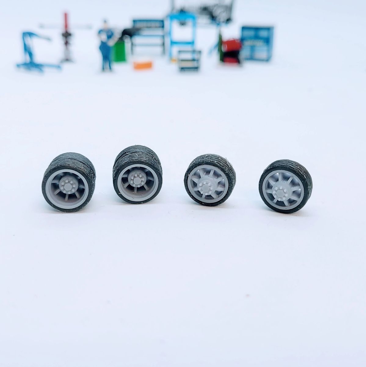 10 pc Dually Wheel Kit 164 Scale for Hot Wheels/Matchbox 3D Printed