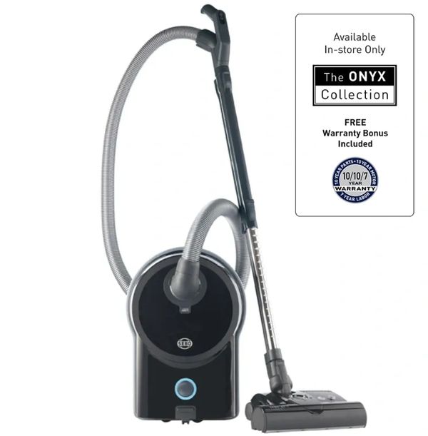 SEBO D4 Onyx Collection Pet Vacuum