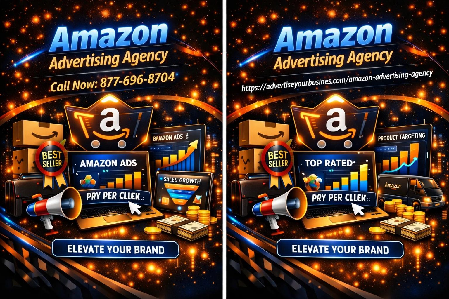 Amazon Advertising Agency
Description: Amazon PPC, DSP, product optimization, and marketplace advert