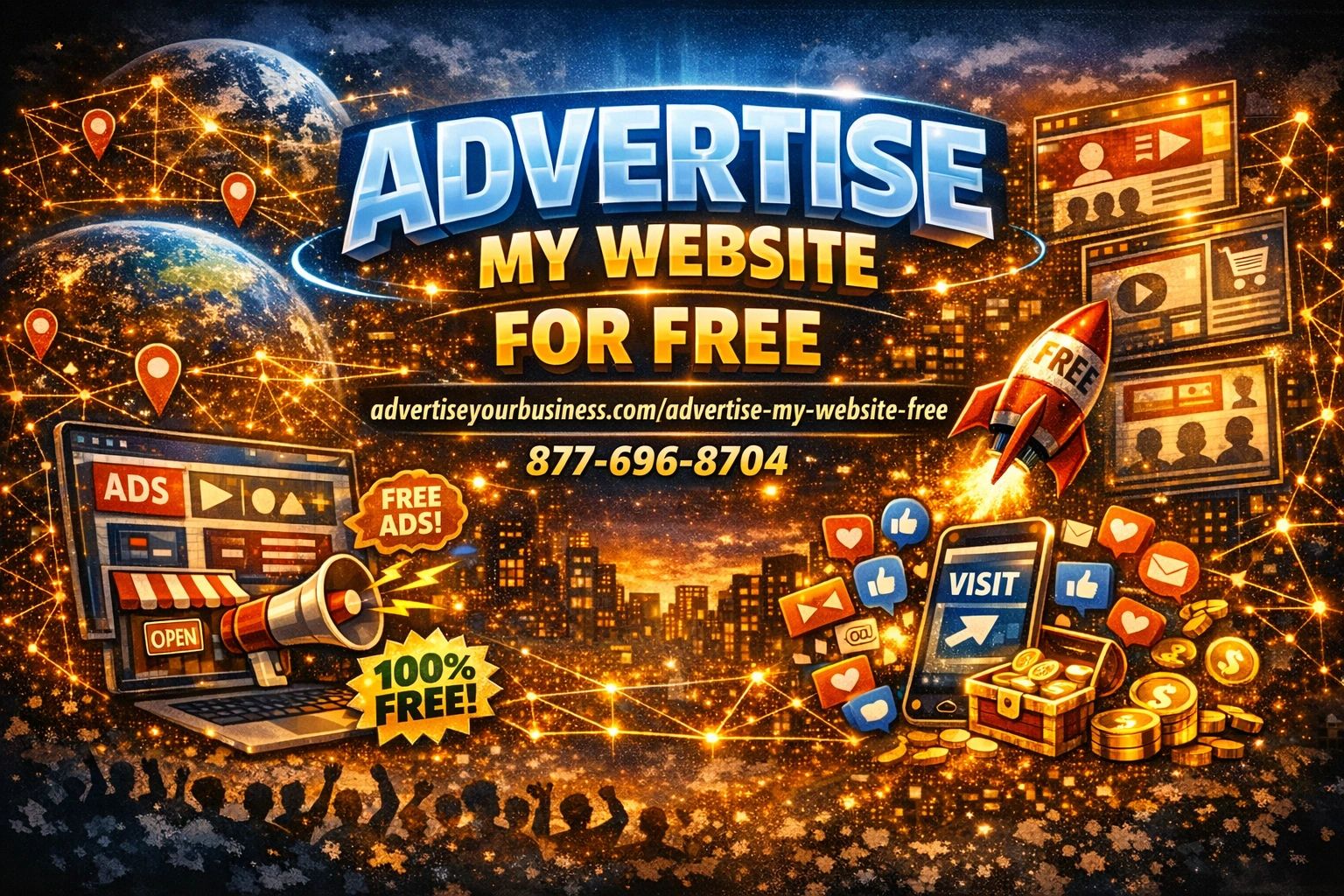 advertise my website for free