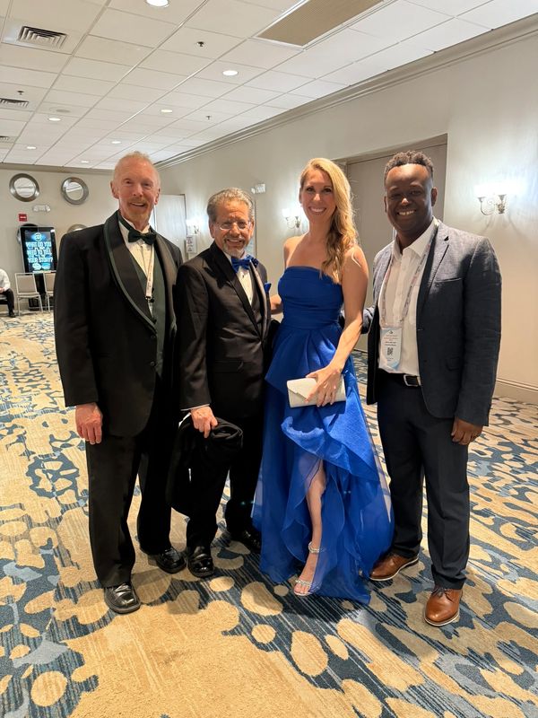 Adam Thayer, Bob Leone, Melissa Goad and Marty Jean Louis (ICFF Founder)