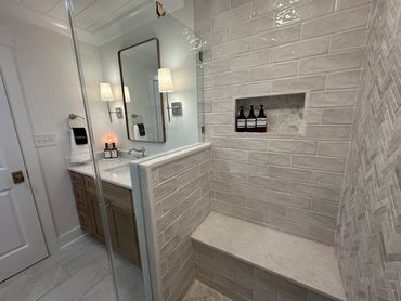 hall bath remodel