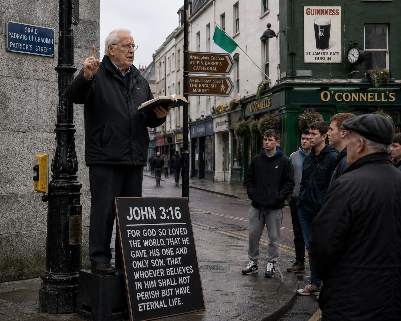 Irish Pastor Fined for Preaching John 3:16