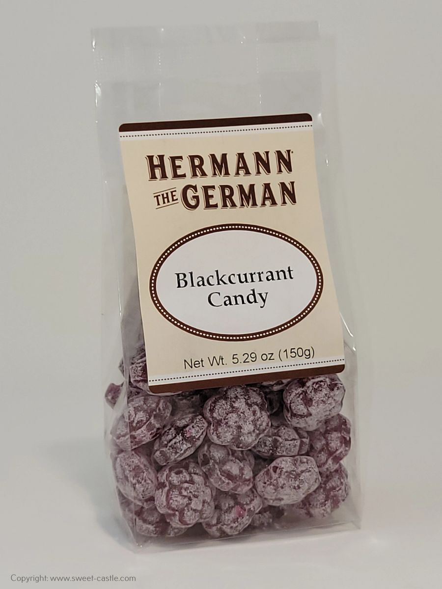 Hermann Bavarian Black Currant Candies in Bag, 5.3 oz - The Taste