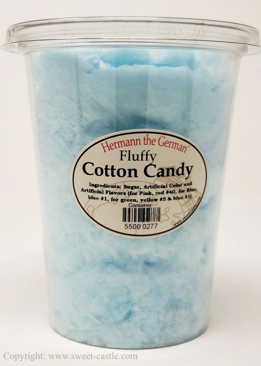Sweet Cones Blue Raspberry Blue Raspberry Cotton Candy Cones