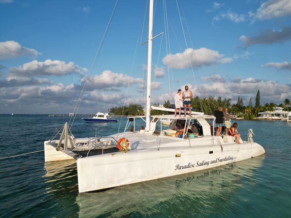 Our 44 foot Catamaran, Cayman Private Charters, private yacht Cayman Islands