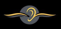 Logo featuring an ear with wings.