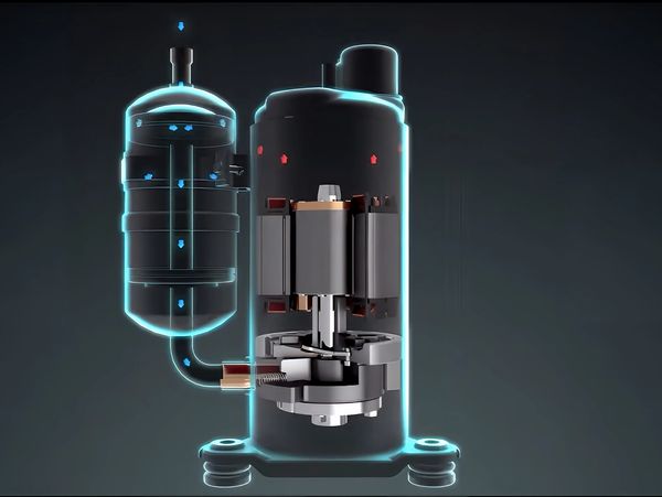 台灣頂級高效率熱泵熱水器專用壓縮機-瑞智精密台灣生產製造。