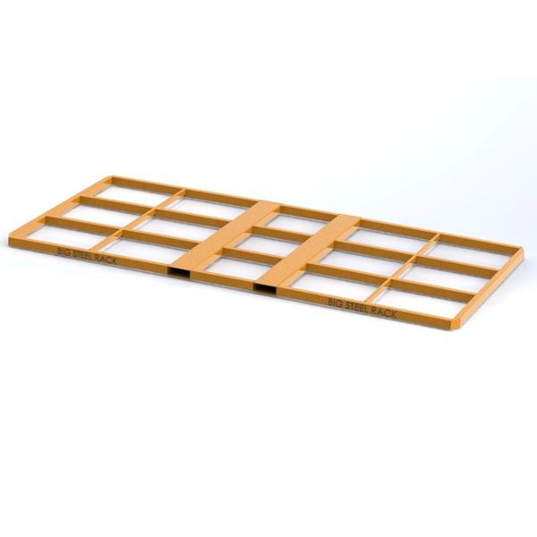 6'x12' Pallet 5,000 lbf Capacity. Designed in accordance with ANSI MH16.1 and AISC ASD.