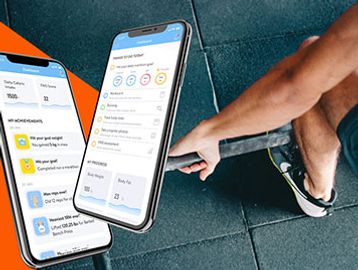 Working out with direction of an app