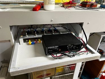 slide out control panel for DCC system and Power districts