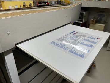 Handy shelf for operators