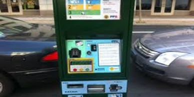 CIPS ticket ticketless parking meter kiosk integrates with CIPS virtual parking permits