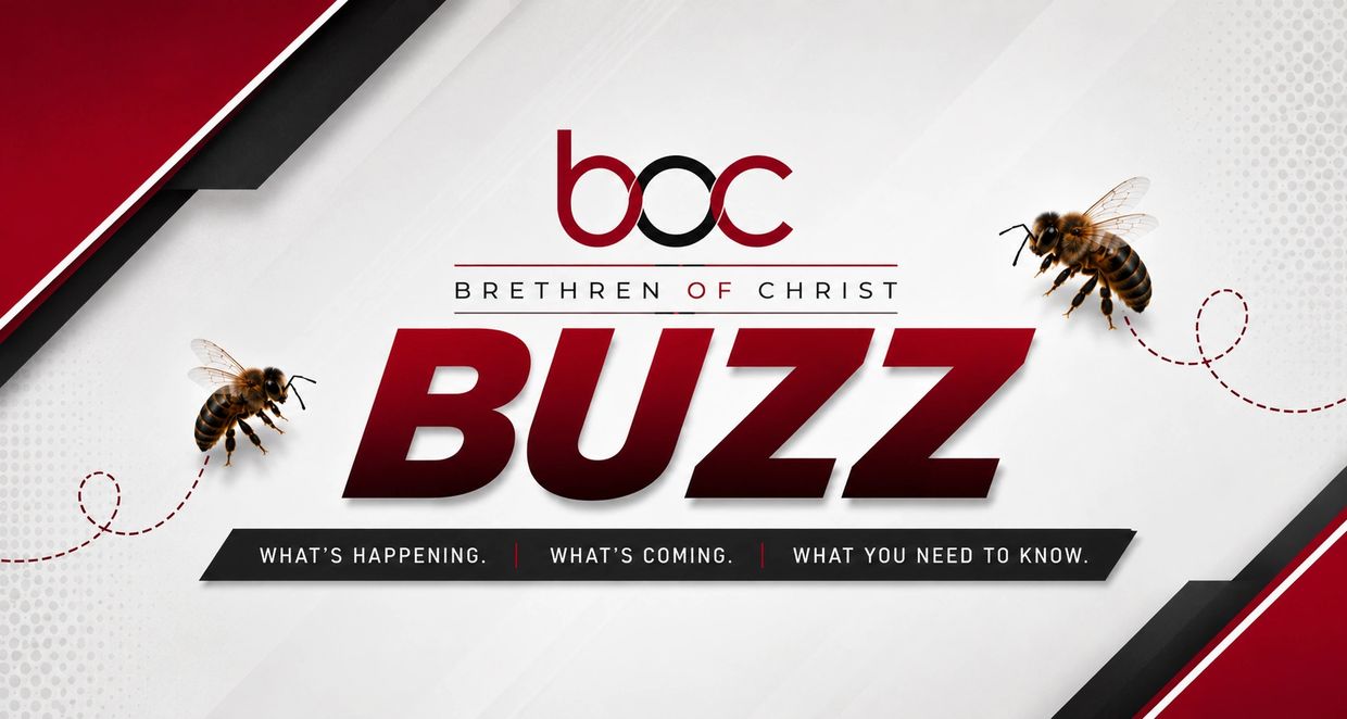 Brethren of Christ Buzz update with bees and event info.