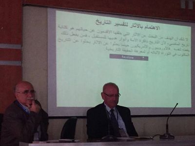 نهاد سمعان في محاضرة للجنة التراث