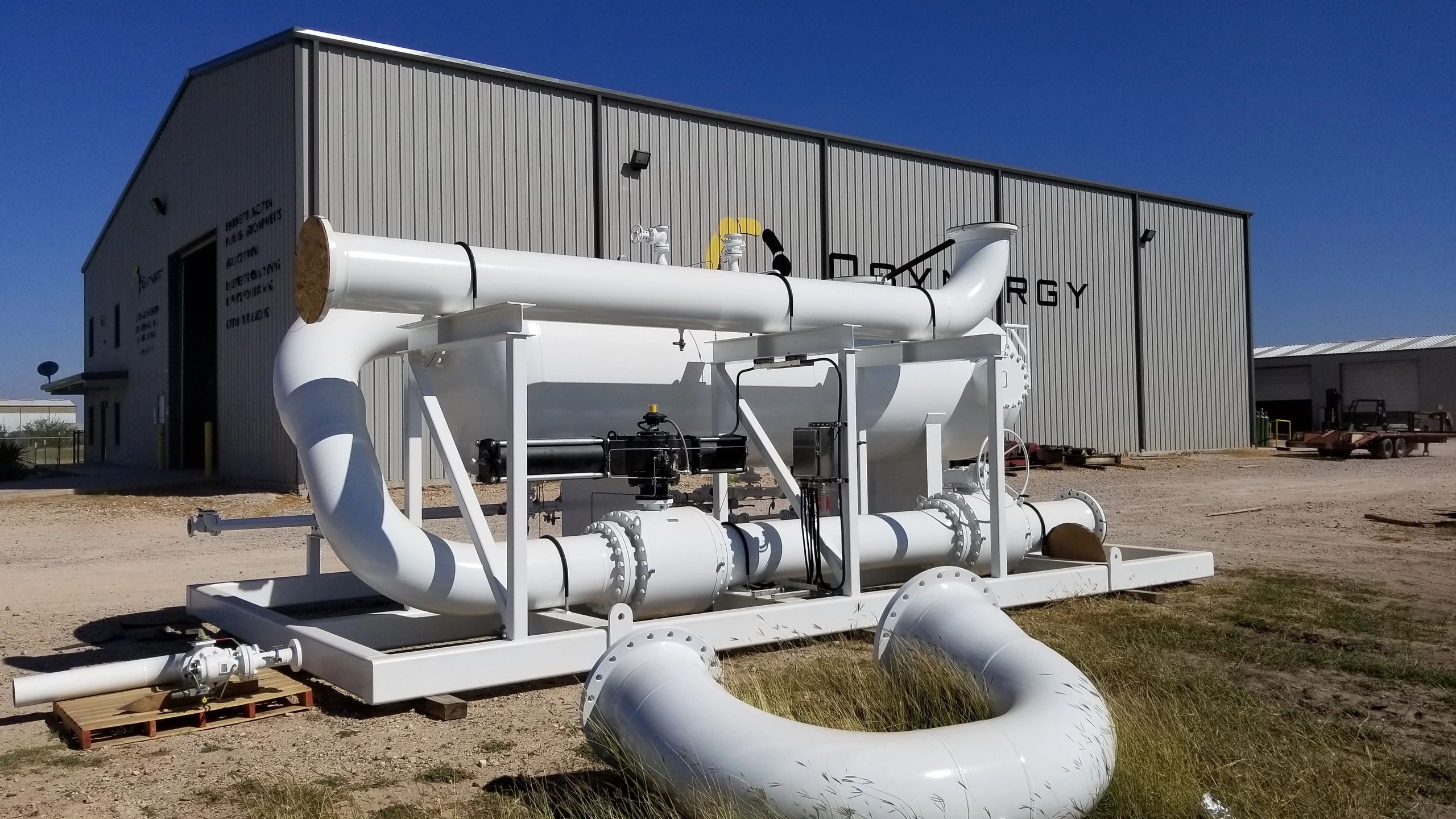 Sand Separator Fabrication in South Texas
