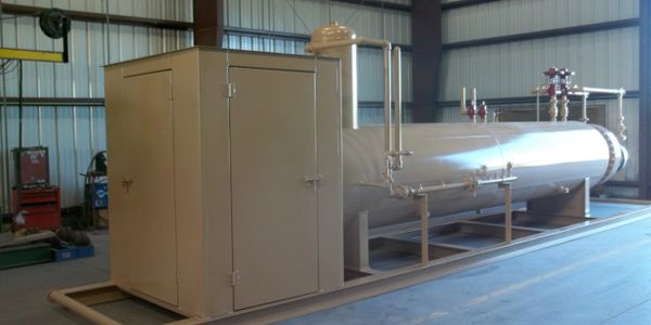 ASME pressure vessel skid