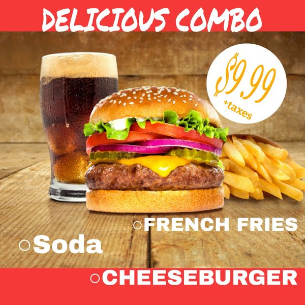 Combo Cheeseburger