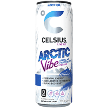 Celsius- Zero Sugar (Arctic Vibe) 12 FL Oz - Image 2