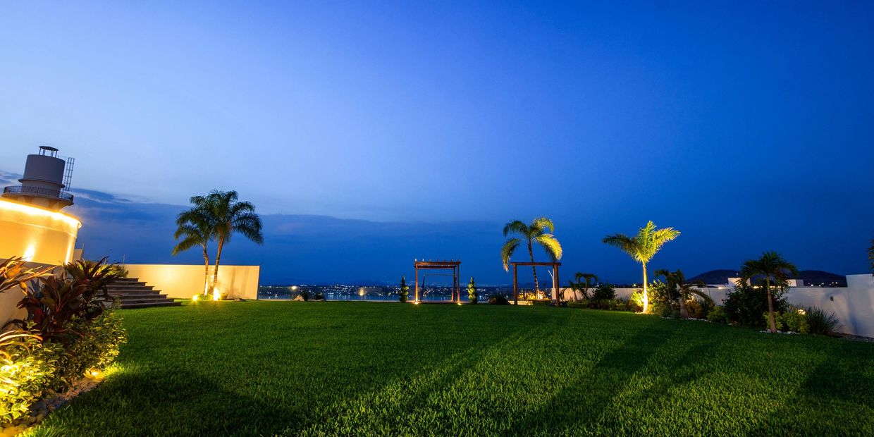 Vista desde jardin de eventos tequesquitengo