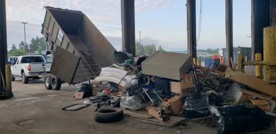 Real estate cleans out and garbage dump service in Vancouver, WA.