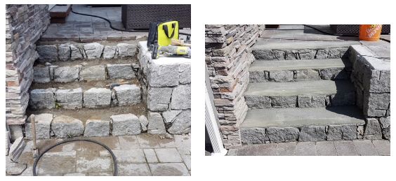 Stone steps