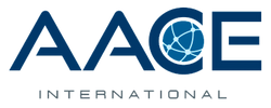 Logo of AACE International with a globe design.