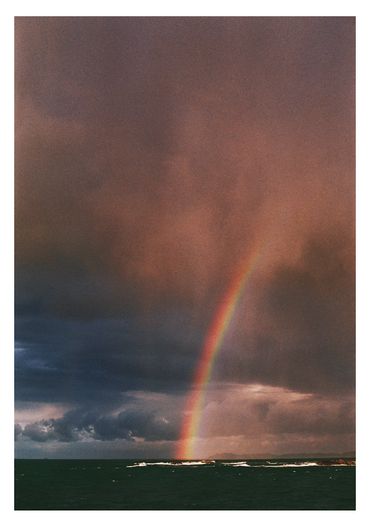Ren Rox, photography, analogue, 35mm film, rainbow, landscape, travel, experimental, kodak, galicia