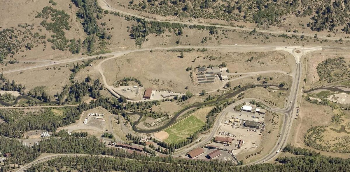 Society Turn aerial view