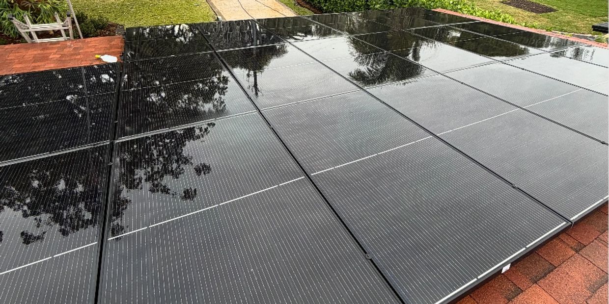 solar panel cleaning