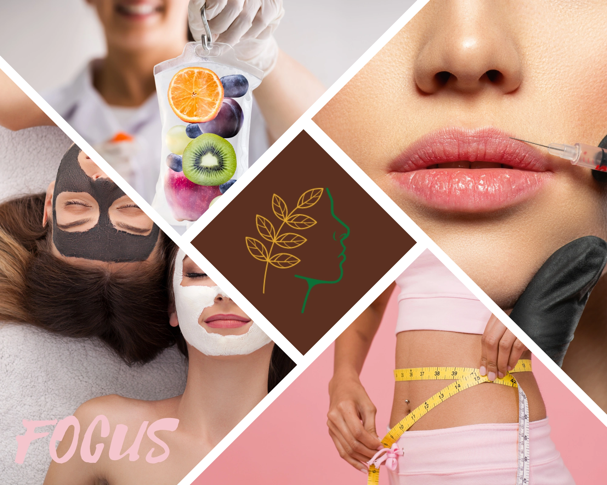 Focus Body Wellness treatment collage