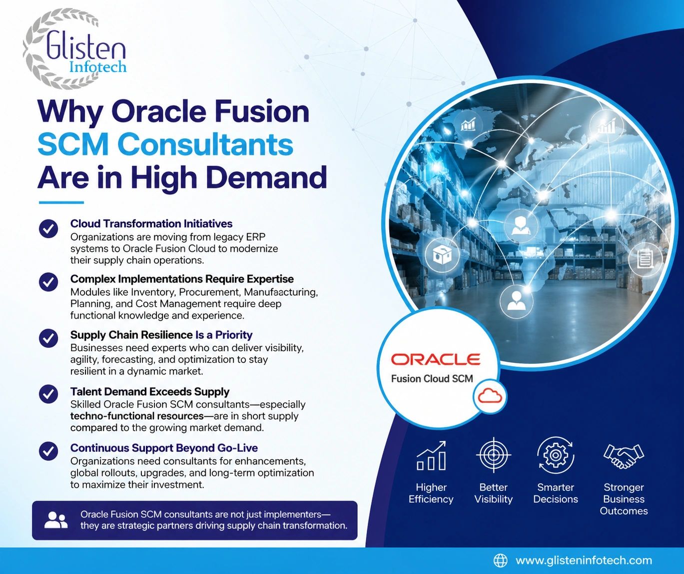 Why Oracle Fusion SCM Consultants Are in High Demand