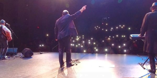 Bee Gees One Night Only tribute on stage