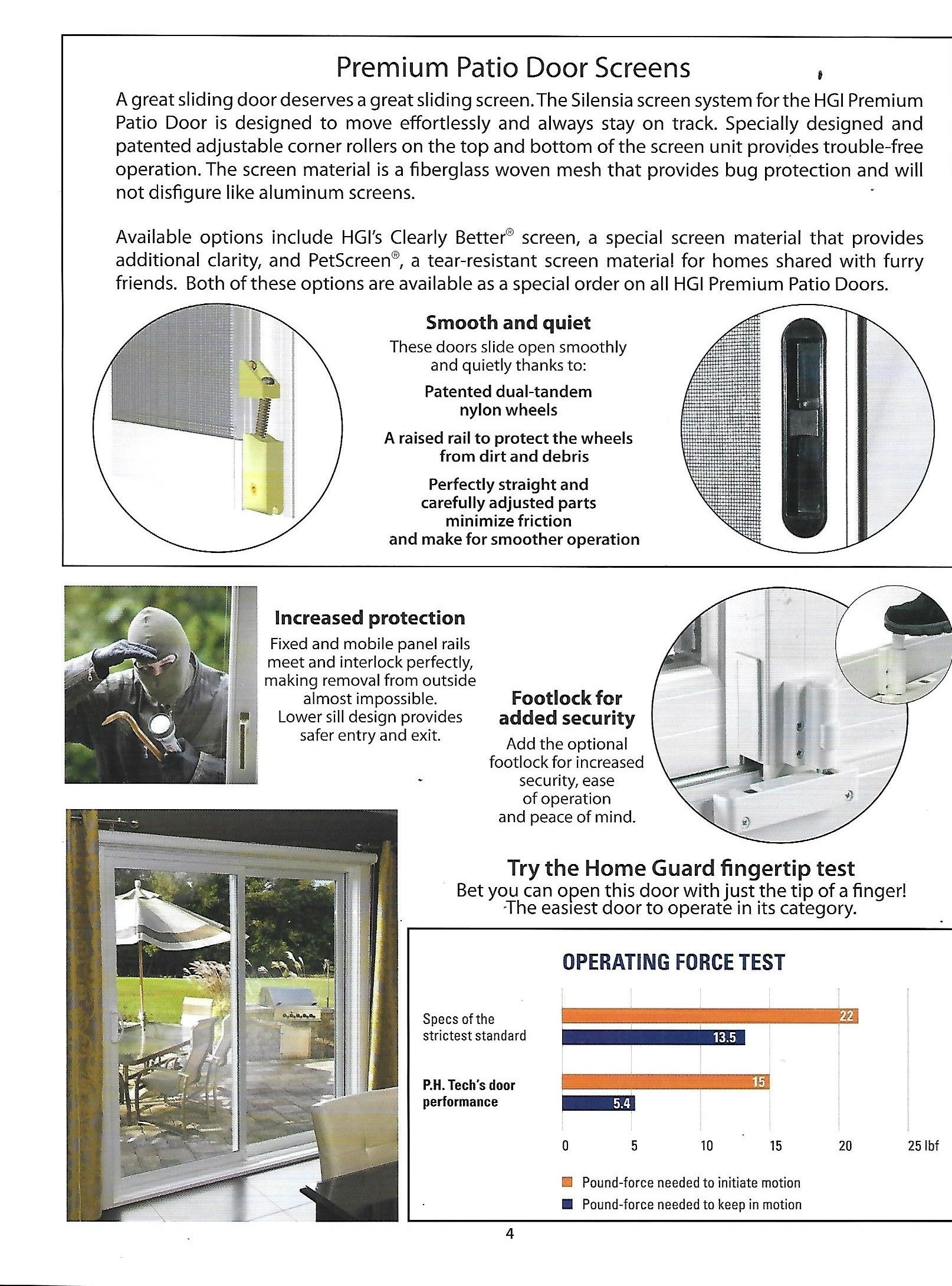 Patio doors, insulated