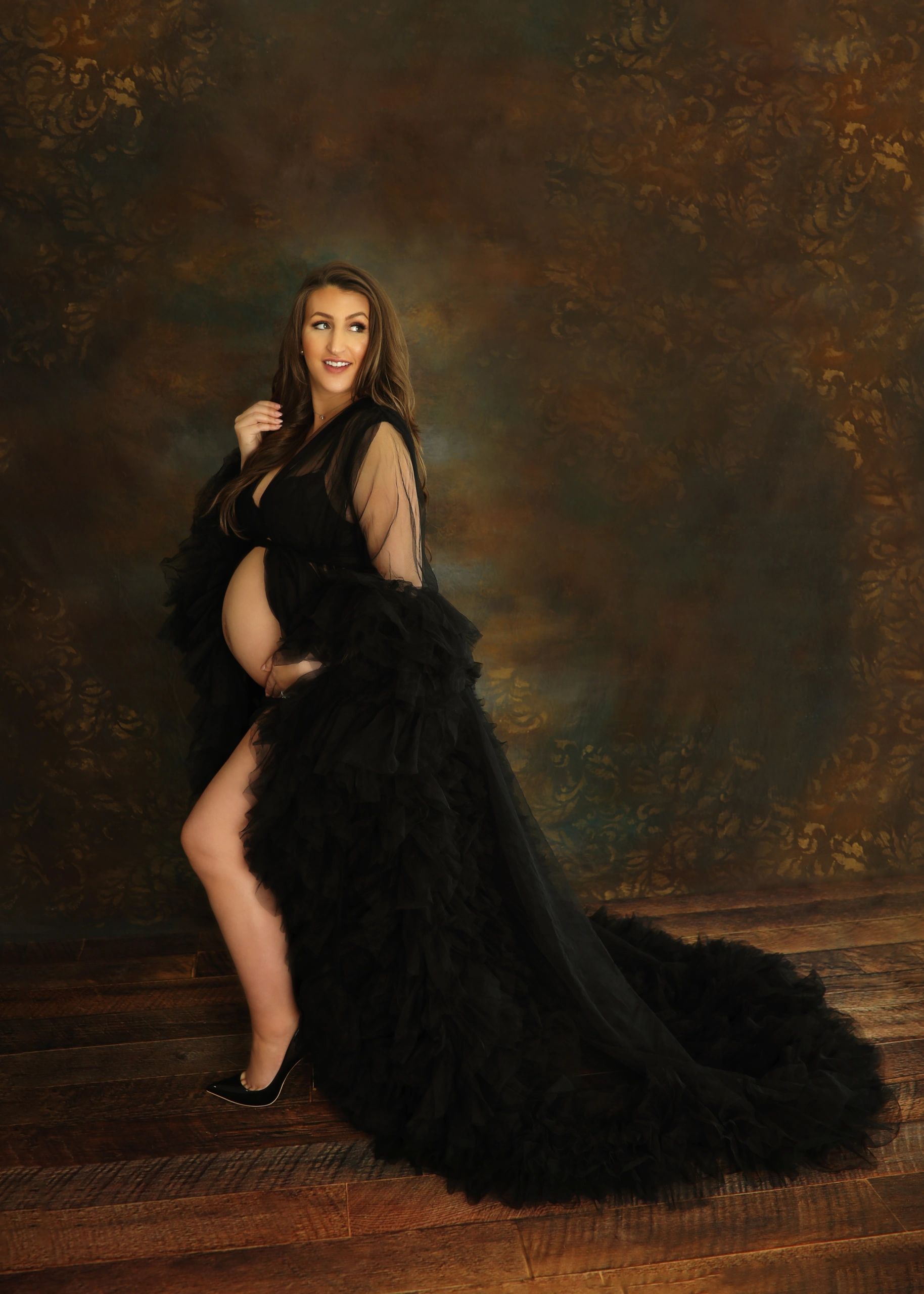 Maternity Session in Waco studio