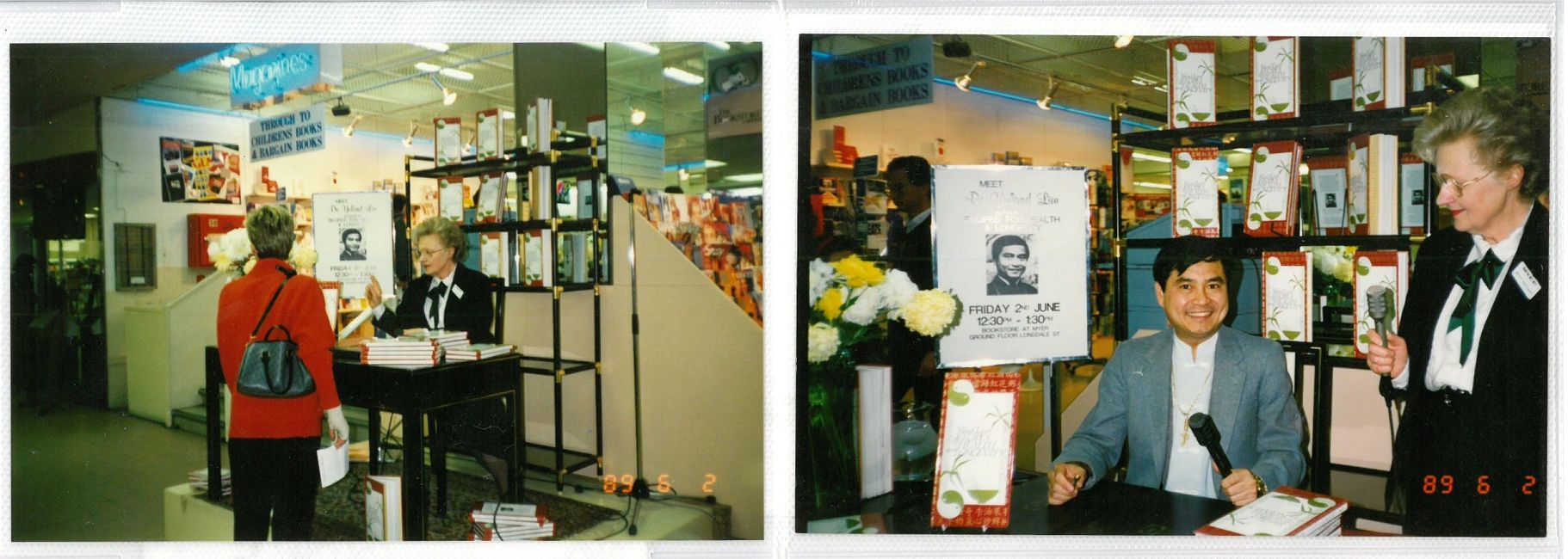 Professor Yoland Lim book signing Dr Justin Lim Dr Selina Lim Best Acupuncture Melbourne Herbal 