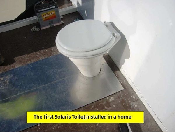 Solaris Toilet first prototype. 