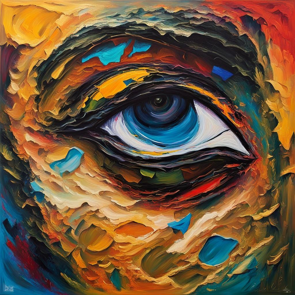 Buy Unique Abstract Art Online - Zxia Vonel Gallery