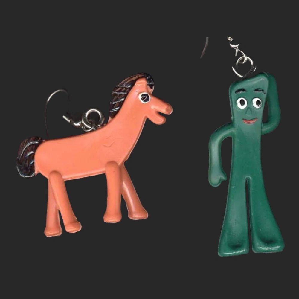 Vintage Gumby And Pokey Bendable Toys In Original Packages - Foto 7